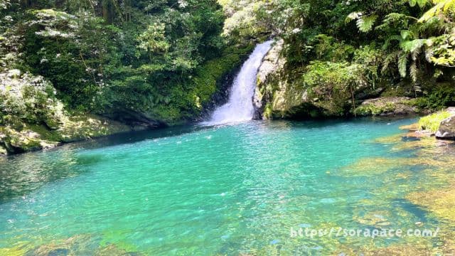 奄美大島 マテリヤの滝(筆者撮影)